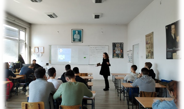 Огледни час српског језика и књижевности – представљање пројекта „Како смо одрастали уз Десанку Максимовић“